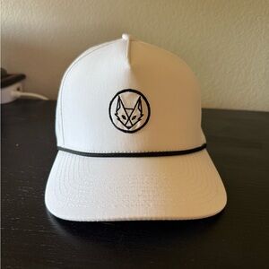 Brawn & Fox White Golf Cap